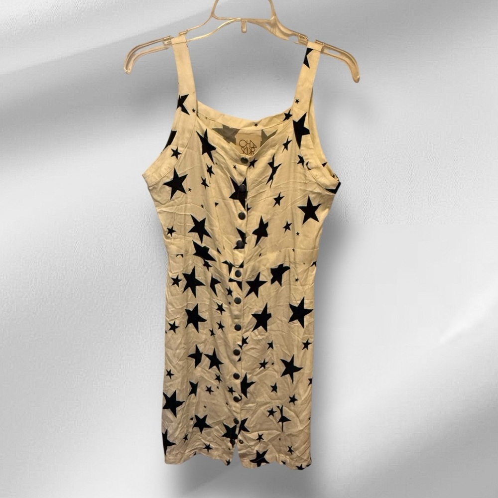 Chaser Mini Dress with Stars‎ nwot